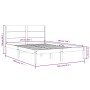 Estructura de cama de matrimonio madera maciza 135x190 cm de , Camas y somieres - Ref: Foro24-3104128, Precio: 171,63 €, Desc...