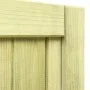 Gartenzauntor aus imprägniertem Kiefernholz, 125 x 100 cm von vidaXL, Gartentore - Ref: Foro24-45334, Preis: 79,96 €, Rabatt: %