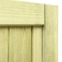 Puerta de valla de jardín madera pino impregnada 125x100 cm de vidaXL, Puertas de jardín - Ref: Foro24-45334, Precio: 82,99 €...