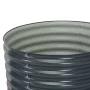 Arriate de acero galvanizado gris 80x80x81 cm de vidaXL, Maceteros y jardineras - Ref: Foro24-45525, Precio: 117,77 €, Descue...