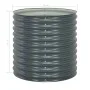 Arriate de acero galvanizado gris 80x80x81 cm de vidaXL, Maceteros y jardineras - Ref: Foro24-45525, Precio: 117,77 €, Descue...