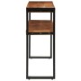 Mesa consola de madera maciza de acacia 150x30x75 cm en Mesas auxiliares | Comprar online en Foru.es