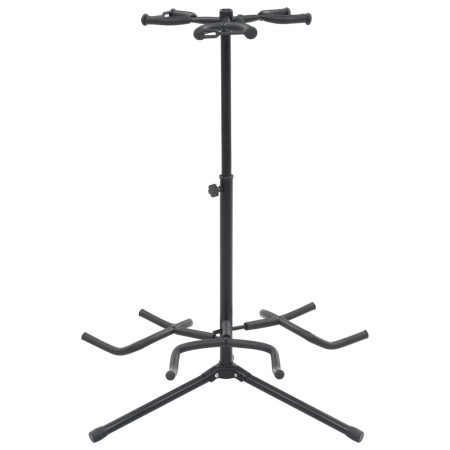 Soporte para guitarra de acero negro de vidaXL, Soportes para guitarra - Ref: Foro24-70075, Precio: 34,69 €, Descuento: %