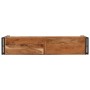 Mesa consola de madera maciza de acacia 150x30x75 cm en Mesas auxiliares | Comprar online en Foru.es
