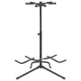 Soporte para guitarra de acero negro de vidaXL, Soportes para guitarra - Ref: Foro24-70075, Precio: 34,69 €, Descuento: %