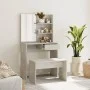 Juego de tocador color gris hormigón 74,5x40x141 cm de , Tocadores para dormitorios - Ref: Foro24-3114142, Precio: 92,14 €, D...