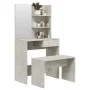 Juego de tocador color gris hormigón 74,5x40x141 cm de , Tocadores para dormitorios - Ref: Foro24-3114142, Precio: 92,14 €, D...