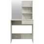 Juego de tocador color gris hormigón 74,5x40x141 cm de , Tocadores para dormitorios - Ref: Foro24-3114142, Precio: 92,14 €, D...