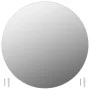 Round glass wall mirror 50 cm by vidaXL, Mirrors - Ref: Foro24-245703, Price: 29,73 €, Discount: %
