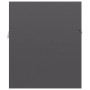 Mueble con lavabo madera de ingeniería gris brillante de , Tocadores de baño - Ref: Foro24-3070846, Precio: 223,98 €, Descuen...