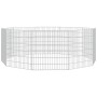Recinto animales corral 10 paneles hierro galvanizado 54x60 cm de , Jaulas y habitáculos para animales pequeños - Ref: Foro24...