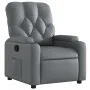 Gray synthetic leather recliner by , Armchairs - Ref: Foro24-372506, Price: 200,40 €, Discount: %