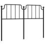 Black metal headboard 150 cm by , Headboards and footboards - Ref: Foro24-373921, Price: 32,85 €, Discount: %