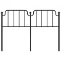 Black metal headboard 150 cm by , Headboards and footboards - Ref: Foro24-373921, Price: 32,85 €, Discount: %