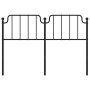 Cabecero de metal negro 150 cm de , Cabeceros y pies de cama - Ref: Foro24-373921, Precio: 33,42 €, Descuento: %