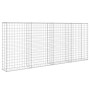 Muro de gaviones con cubiertas acero galvanizado 200x20x85 cm de vidaXL, Paneles de vallas - Ref: Foro24-143580, Precio: 86,8...