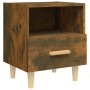 Mesitas de noche 2 unidades color roble ahumado 40x35x47 cm de vidaXL, Mesitas de noche - Ref: Foro24-817298, Precio: 49,95 €...