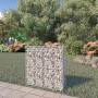 Muro de gaviones con cubiertas acero galvanizado 80x20x100 cm de vidaXL, Paneles de vallas - Ref: Foro24-143577, Precio: 49,1...
