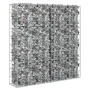 Muro de gaviones con cubiertas acero galvanizado 80x20x100 cm de vidaXL, Paneles de vallas - Ref: Foro24-143577, Precio: 47,4...