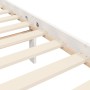 Estructura de cama con cabecero madera maciza blanco 100x200 cm de , Camas y somieres - Ref: Foro24-3193262, Precio: 122,13 €...