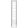 Muro de gaviones con cubiertas acero galvanizado 80x20x100 cm de vidaXL, Paneles de vallas - Ref: Foro24-143577, Precio: 49,1...