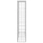 Muro de gaviones con cubiertas acero galvanizado 80x20x100 cm de vidaXL, Paneles de vallas - Ref: Foro24-143577, Precio: 47,4...