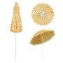 Sombrilla de playa estilo Hawai natural 240 cm de vidaXL, Sombrillas - Ref: Foro24-44548, Precio: 63,51 €, Descuento: %