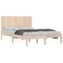 Estructura de cama madera maciza 180x200 cm de , Camas y somieres - Ref: Foro24-3104428, Precio: 172,49 €, Descuento: %