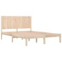 Estructura de cama madera maciza 180x200 cm de , Camas y somieres - Ref: Foro24-3104428, Precio: 172,49 €, Descuento: %