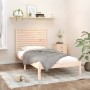 Estructura de cama de madera maciza 100x200 cm de , Camas y somieres - Ref: Foro24-3104598, Precio: 112,23 €, Descuento: %
