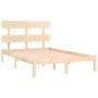 Estructura de cama madera maciza 180x200 cm de , Camas y somieres - Ref: Foro24-3104688, Precio: 133,58 €, Descuento: %
