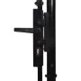 Schwarzes Gartentor aus Stahl 2x4 m von vidaXL, Gartentore - Ref: Foro24-144364, Preis: 362,46 €, Rabatt: %