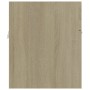 Mueble con lavabo madera de ingeniería roble Sonoma de , Tocadores de baño - Ref: Foro24-3070841, Precio: 221,28 €, Descuento: %