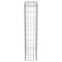 Muro de gaviones con cubiertas acero galvanizado 50x20x100 cm de vidaXL, Paneles de vallas - Ref: Foro24-143576, Precio: 44,7...