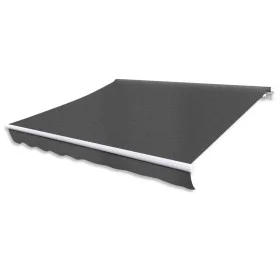 Motorized folding awning 400 cm anthracite by vidaXL, Awnings - Ref: Foro24-275562, Price: 709,00 €, Discount: %
