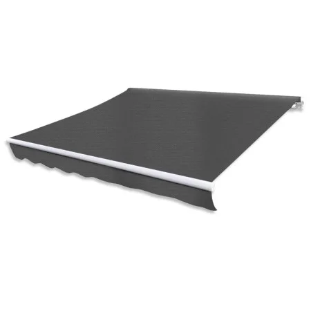 Motorized folding awning 400 cm anthracite by vidaXL, Awnings - Ref: Foro24-275562, Price: 709,00 €, Discount: %