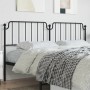 Cabecero de metal negro 193 cm de , Cabeceros y pies de cama - Ref: Foro24-373924, Precio: 31,15 €, Descuento: %