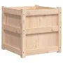 Jardinera madera maciza de pino 50x50x50 cm de , Maceteros y jardineras - Ref: Foro24-837414, Precio: 57,80 €, Descuento: %
