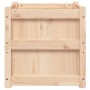 Jardinera madera maciza de pino 50x50x50 cm de , Maceteros y jardineras - Ref: Foro24-837414, Precio: 58,23 €, Descuento: %