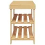 Zapatero de 3 niveles bambú 70x27,5x45 cm de , Zapateros y organizadores de calzado - Ref: Foro24-373365, Precio: 60,60 €, De...