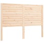 Estructura de cama con cabecero madera maciza 140x190 cm de , Camas y somieres - Ref: Foro24-3193186, Precio: 162,91 €, Descu...