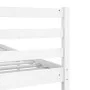 White solid wood single bed frame 75x190 cm by , Beds and slatted bases - Ref: Foro24-3101049, Price: 113,46 €, Discount: %