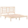 Estructura de cama de madera maciza de pino 160x200 cm de , Camas y somieres - Ref: Foro24-3104358, Precio: 127,05 €, Descuen...
