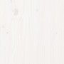 Estructura de cama madera maciza individual blanco 75x190 cm de , Camas y somieres - Ref: Foro24-3105561, Precio: 94,60 €, De...