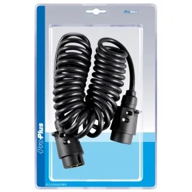 ProPlus Cable espiral de 3 m con enchufe de 2x7 clavijas de ProPlus, Material electrónico para vehículos motorizados - Ref: F...