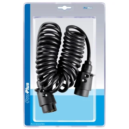 ProPlus 3 m Spiralkabel mit 2x7-poligem Stecker von ProPlus, Elektronische Ausrüstung für Kraftfahrzeuge - Ref: Foro24-424675...