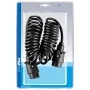 ProPlus 3 m Spiralkabel mit 2x7-poligem Stecker von ProPlus, Elektronische Ausrüstung für Kraftfahrzeuge - Ref: Foro24-424675...