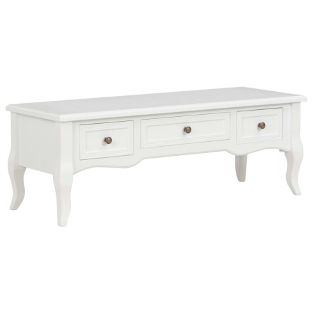 Mueble para TV de madera blanco 100x35x35 cm de vidaXL, Muebles TV - Ref: Foro24-280048, Precio: 168,77 €, Descuento: %