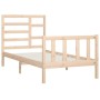 Estructura de cama madera maciza de pino 100x200 cm de , Camas y somieres - Ref: Foro24-3107603, Precio: 112,77 €, Descuento: %