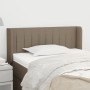 Cabecero de tela gris taupe 83x16x78/88 cm de , Cabeceros y pies de cama - Ref: Foro24-3118984, Precio: 42,77 €, Descuento: %